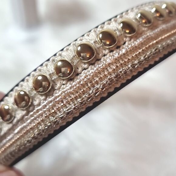 BOHO GOLD STUDED HEADBAND - Picture 6 of 10